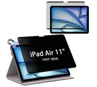 HaruYo Protector de Pantalla Magnético de Privacidad Compatible con iPad Air 11 Pulgadas M3 (2025) / M2 (2024), Protector de Pantalla de Privacidad, Extraíble, Antiluz Azul, Antispy