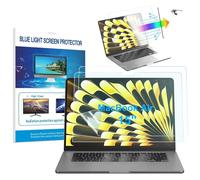 HaruYo Retirable Filtro Anti Luz Azul Protector Premium para MacBook Air 15 Pulgadas (M2, 2023 | A2941), Protector de Pantalla Anti Azul Luz, Anti Bluelight Filtro de Pantalla para MacBook Air 15"