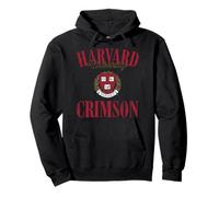 Harvard University Crimson | Producto Oficial de la NCAA | HUC1005 Sudadera con Capucha