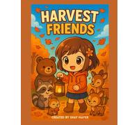 Harvest Friends: A Cozy Thanksgiving Coloring Book of Gratitude and Friendship