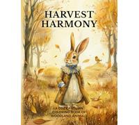 Harvest Harmony: A Cozy Autumn Coloring Book of Woodland Animals (Woodland Whispers: Cozy Coloring Books)