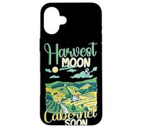 Harvest Moon Cabernet Soon Funny Wine Beber Amantes del Vino Carcasa para iPhone 16 Plus