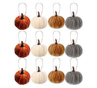 Harvest Pumpkin Ornament - Pumpkin Decorations for Autumn Display, Seasonal Party Prop with Realistic Design, Fall Table Centerpieces for Wall, Window, 1.97x1.97x1.97 pulgadas