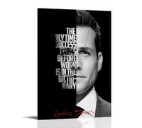 Harvey Specter Classic TV SHOW Motivational Poster545454 Póster Pintura Decorativa Lienzo Arte de Pared Salón Póster Dormitorio Pintura, Arte de Pared Impresión de Imagen Moderna Decoración de