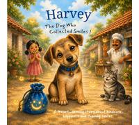 Harvey the Dog Who Collected Smiles: A Gentle Bedtime Story for Kids (Harvey's Little Lessons ⭐)
