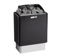 Harvia KIP60E Black - Estufa eléctrica para sauna (6 kW), color negro