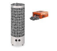 Harvia Saunaöfen Cilindro PC90 9,0 Kw Mit Steuerung INKL.80kg Saunasteine