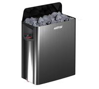 Harvia The Wall Black Steel - Estufas de sauna (8 kW)