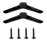 HARY Patas universales para TV de 32 a 55 pulgadas, base de repuesto compatible con TCL Roku Samsung LG Hisense TV, soporte de plástico ABS con tornillos, antideslizante y fácil instalación, color