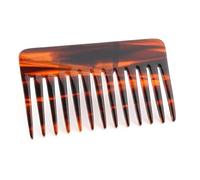 Haryali London Pick Comb - Barber - Hair dressing - Cabello - Hombre - Mujeres - Dressing - para estilismo - amplia - Viaje marrón