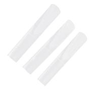 Harz Altoxophone Reed Portable Wear Enemy para Principiantes y Jugadores Intermedios 3 PCS (Transparente)