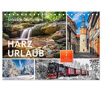 Harz - Urlaub (Tischkalender 2026 DIN A5 quer), CALVENDO Monatskalender: Der Harz, wunderschöne Landschaft mit vielen Facetten und attraktives Urlaubsziel.