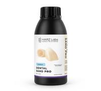 HarzLabs resina DENTAL SAND PRO A1-A2-0,5 KG [para modelos de coronas y puentes temporales a largo plazo]