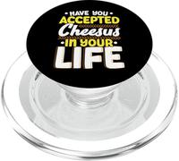 ¿Has aceptado el queso en tu vida Queso Amante del queso PopSockets PopGrip para MagSafe