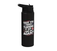 ¿Has intentado apagarlo y encenderlo de nuevo? Stainless Steel Insulated Water Bottle