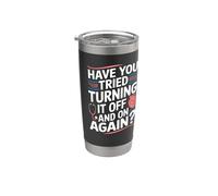¿Has intentado apagarlo y encenderlo de nuevo? Vaso térmico de acero inoxidable de doble pared