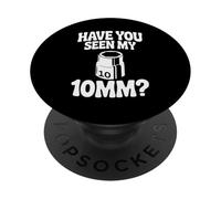 ¿Has Visto a mi Gracioso mecánico de automóviles con Enchufe de 10 mm, un tío Divertido? PopSockets PopGrip Adhesivo