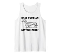 ¿Has Visto a mi Perro Salchicha Divertido de Wiener Camiseta sin Mangas