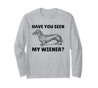 ¿Has Visto a mi Perro Salchicha Divertido de Wiener Manga Larga