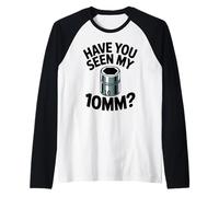 ¿Has Visto mi 10MM Socket Meme Car Guy Humor Mecánico de Coches Camiseta Manga Raglan