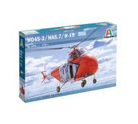 Has22 / Ho4s-3 / H-19 Helicóptero Helicoptero 1:72 Kit Modelo Plástico ITALERI