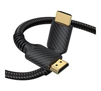 HASA zone 10K 8K 4K Cable HDMI 1 Metro, 48Gbps Cable HDMI 2.1 Certificado, 8K@60Hz 4K@120Hz 144Hz HDCP 2.2 & 2.3 4: 4: 4 eARC HDR10, Cabo HDMI Arc Nylon Trenzado 【Con Informe de Prueba】