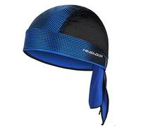 HASAGEI Bandana para Hombre y Mujer, pañuelo para la Cabeza, para Motero, Gorra para Bicicleta, Parte Inferior elástica, Transpirable, Absorbe el Sudor, de Secado rápido