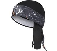 HASAGEI Bandana para hombre y mujer, transpirable, para deporte, para correr, de secado rápido, para el casco de ciclismo, de verano, para bicicleta, naranja, Talla única