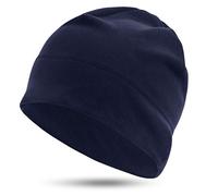 HASAGEI Gorro de Deporte para Hombre y Mujer, Gorro Funcional de Forro Polar, térmico, Transpirable, para Correr, esquí, Ciclismo, Snowboard, Escalada, Motociclismo y Exteriores (Azul Oscuro)