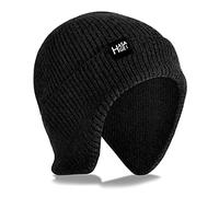 HASAGEI Gorro de Invierno Transpirable de Punto, Gorro de Invierno para Hombre y Mujer, Negro, Talla única