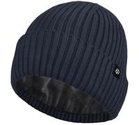 Hasagei - Gorro tejido para mujer - En forro polar grueso - Transpirable, suave, elástico y cómodo - Ideal para otoño e invierno, azul, Talla única