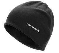 HASAGEI Gorros de calavera para hombres y mujeres, forro cálido para casco, gorro de ciclismo, gorro suave y ligero, gorro antiestático para correr, Negro, talla única
