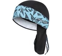 HASAGEI Pañuelo para hombre y mujer, transpirable, bandana, gorro para correr, de secado rápido, para ciclismo, de verano, azul claro, Talla única