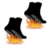 HASAIKA® Calcetines calefactables, Calcetines Autocalentantes, Calentadores de Pies para Deporte Running Ciclismo Senderismo Trekking Acampada Marcha, 2 pares