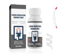 HASAIKA® Caucho Aislante líquido, Cinta Aislante, Cinta Eléctrica de Aislamiento, Secado rápido Goma de Sellado de Fijación Electrónica, Pegamento Ignífugo Resistente a Altas (Blanco)