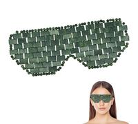 HASAIKA® MáScara Jade para Los Ojos, Máscara de ojos de jade, máscara de jade, Ayuda a Reducir la Hinchazón de los Ojos, Alivia la Fatiga Ocular, Remedios Naturales para el Cuidado de los Ojos