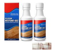 HASAIKA® Parquet Renovador Rasguño, 2 Piezas Restaurador Para Suelos De Madera, Secado rápido y brillo duradero, apto para suelos de madera noble, laminados y de PVC (150 ml)