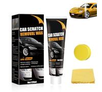 HASAIKA® Quita Arañazos Coche, Pulimento Coche Arañazos, Elimina los arañazos finos, limpia en profundidad y devuelve el brillo, apto para todo tipo de coches (120 ml)