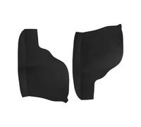 Hasaller 2 piezas de cubierta de reposabrazos de vinilo negro para Honda Odyssey 2011-2017, paneles de puerta, protección interior, antiarañazos, resistente al desgaste, ajuste precortado