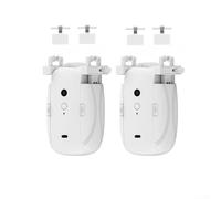 Hasaller Abridor de cortinas inteligente Abridor de cortinas eléctrico Tu-ya Motor robot automático de dientes azules con batería recargable Control de aplicación de voz Sensor automático de