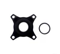 Hasaller Adaptador de plato de motor de accionamiento 104BCD Spider para bielas M500 M510 M620 G510 G521 G520 E-Bike de aleación de aluminio 34T a 40T (adaptador M620 con arandela)