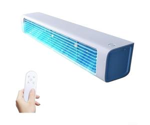 Hasaller Aire acondicionado montado en la pared ortable Aire acondicionado montado en la pared, capacidad de carga inalámbrica, diseño compacto y elegante, ventilador de instalación sin taladrar con