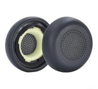Hasaller Almohadillas de repuesto para auriculares Logitech Zone Wireless 2 fundas de piel sintética suave, ajuste seguro, cómodo, color titanio, paquete de 2 (B)