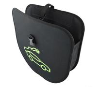 Hasaller Bolsas de cable de carga EV portátil organizador de cargador de vehículos eléctricos autoadhesivo organizador de almacenamiento de manguera de coche Jum-per bolsa de cable gancho organizador