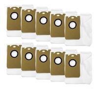 Hasaller Bolsas de polvo para aspiradora Minien MX90 Pro y Selectpro EGR-100, paquete de 4 unidades con filtración de 5 capas, piezas de repuesto de tela no tejida de gran capacidad (paquete de 10)