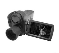Hasaller Cámara de visión Ni-ght 4K 8X Zoom 600M Rango de mano Ni-ght Cámara de visión infrarroja Microlight Infrarrojo a todo color Visiones Ni-ght para caza, camping, observación de vida silvestre