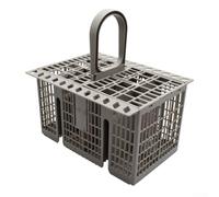 Hasaller Cesta de cubiertos para lavavajillas, caja de repuesto para lavavajillas, compatible con varios modelos para Hotpoint y Bauknecht
