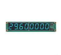 Hasaller Contadores de frecuencia PLJ-8LED-R 0.1-2400MHz Medidor de frecuencia de señal RF Contador digital RF Fre-quency Contador de señal Probador con pantalla LED VC-TCXO Cry-stal Oscilador (azul)