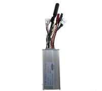 Hasaller Controlador de motor sin escobillas E-Bike 25A 36V 48V 500W 750W onda cuadrada de aluminio Hub Drive para bicicleta eléctrica plata