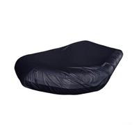 Hasaller Cubierta en forma de V 210D Oxford impermeable para barco inflable barco velero anti UV lluvia nieve protección con cordón dobladillo negro tamaño S (2XL-520 * 94 * 46 cm)